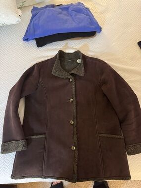 LL Bean Women’s purple coat